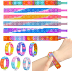 Silicone Push‑Pull Bracelets – 25 pcs