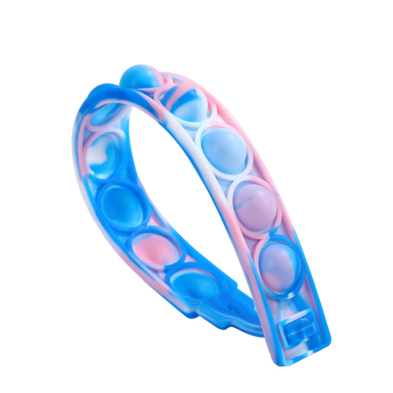 Silicone Push‑Pull Bracelets – 25 pcs