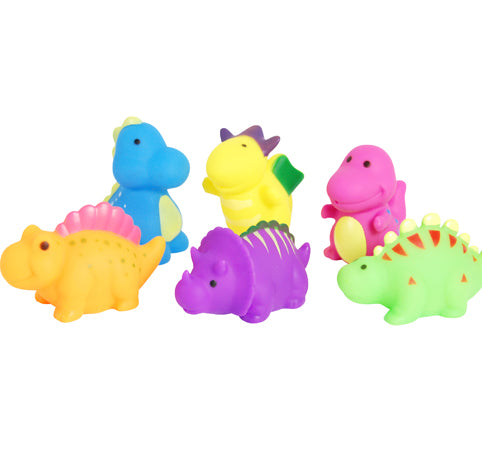 Bath Dino – Suitable for Children from 6 Months and Up - -12pcs