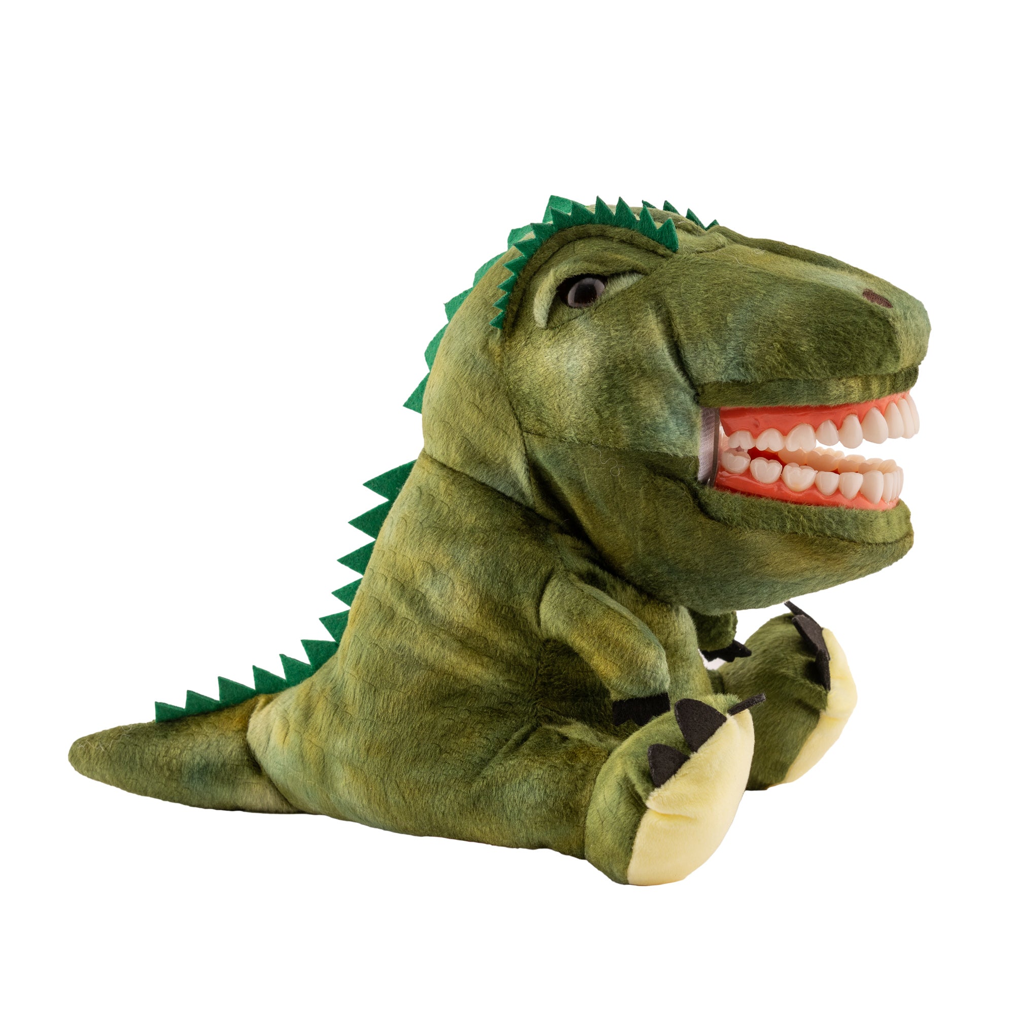 Display doll Dino with toothbrush