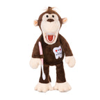 Display doll Monkey with toothbrush