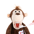 Display doll Monkey with toothbrush