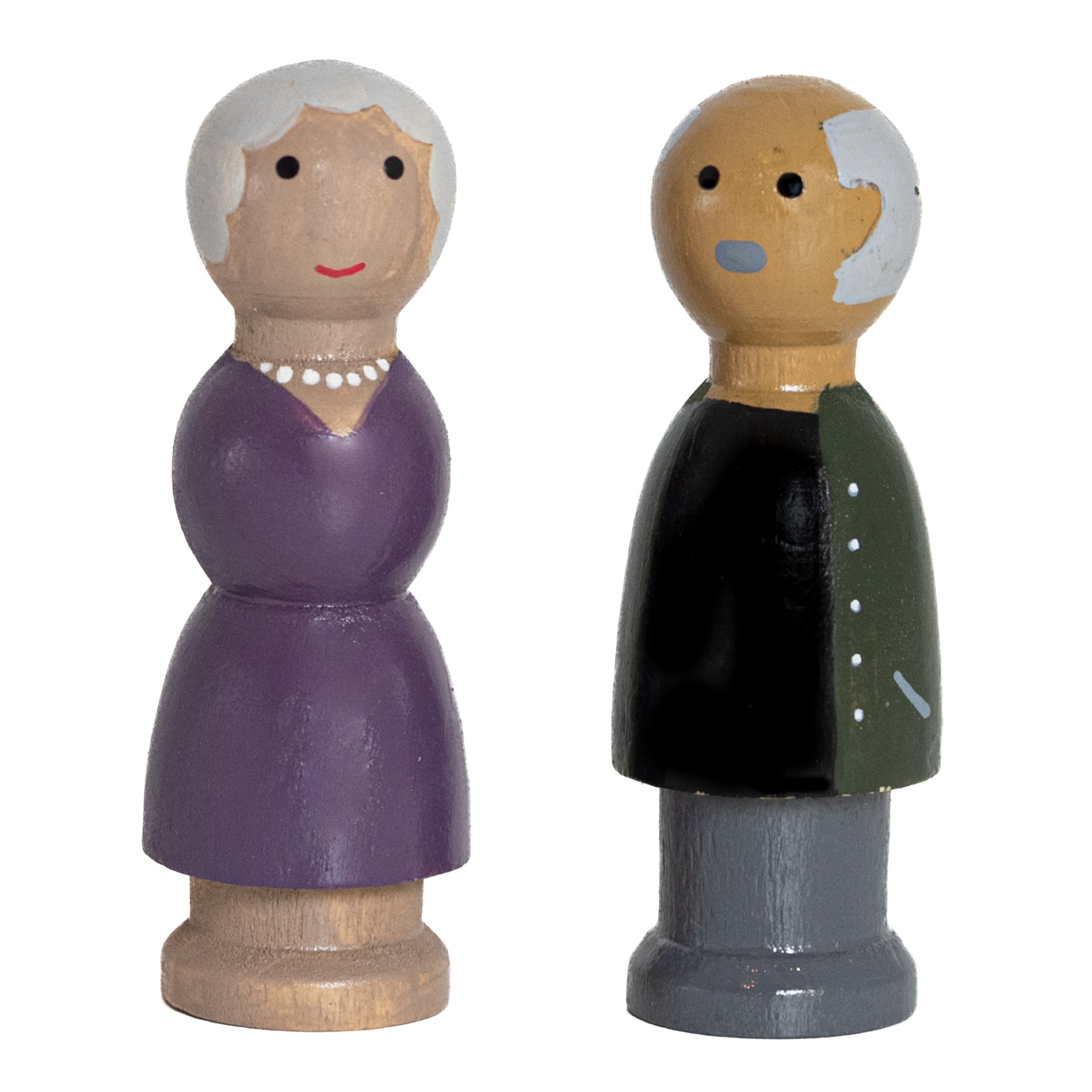 Elderly Couple - 2 pcs