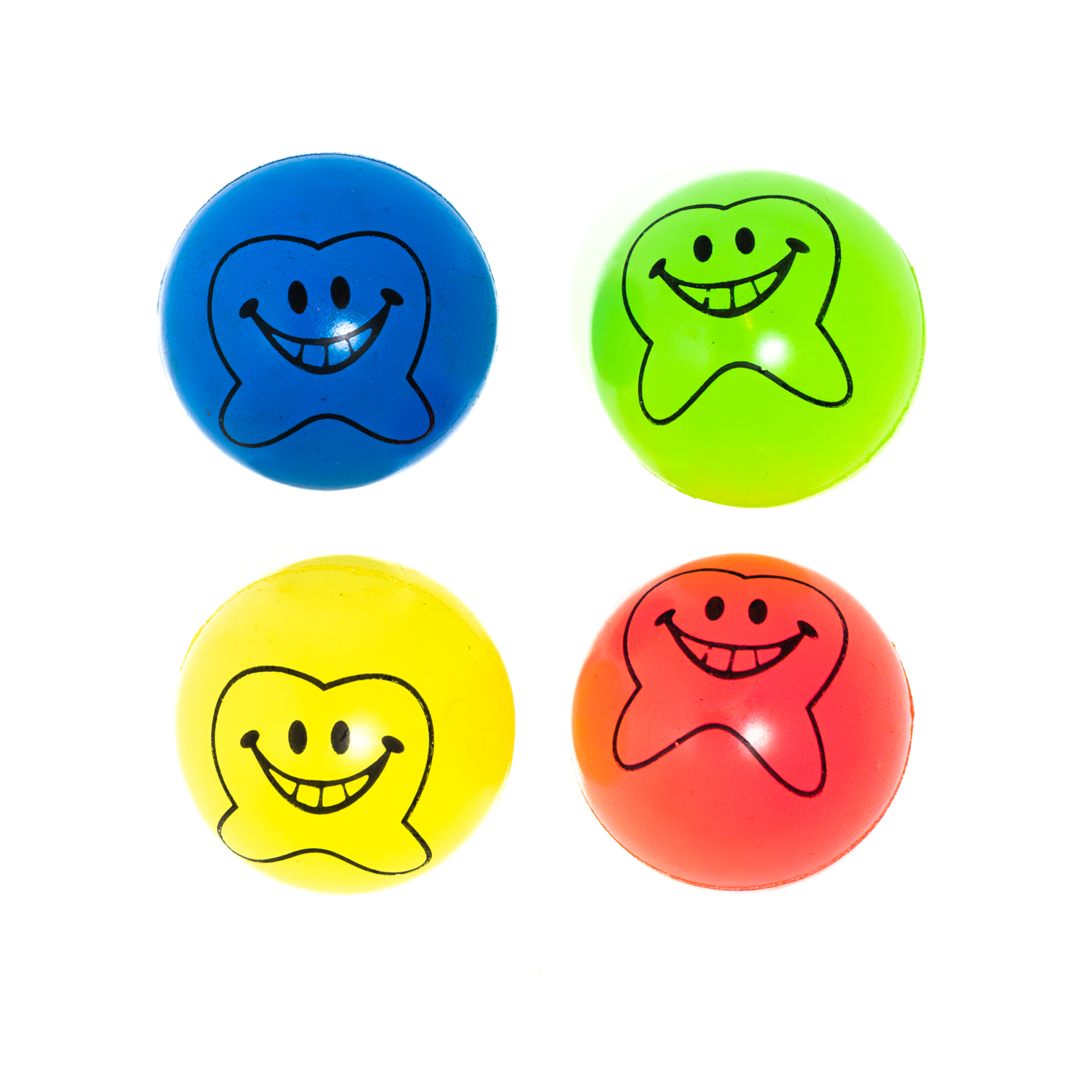 Big Glow-in-the-Dark Bouncy Ball – 25 pcs, 4.2 cm