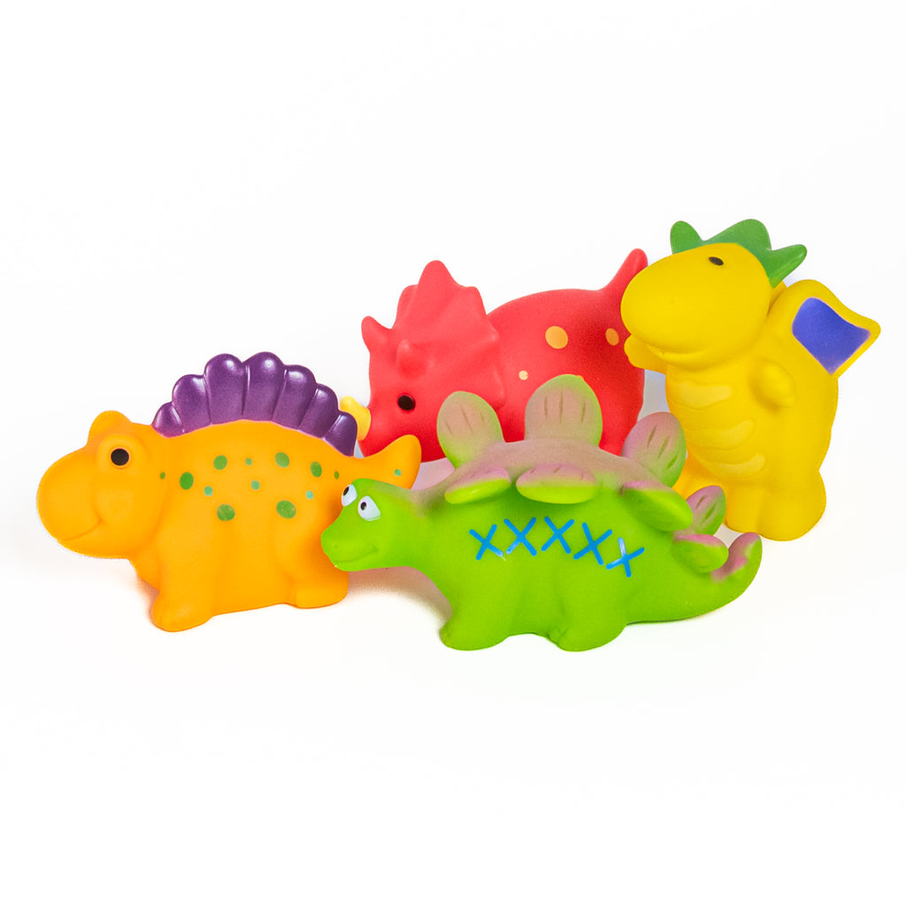 Bath Dino – Suitable for Children from 6 Months and Up - -12pcs
