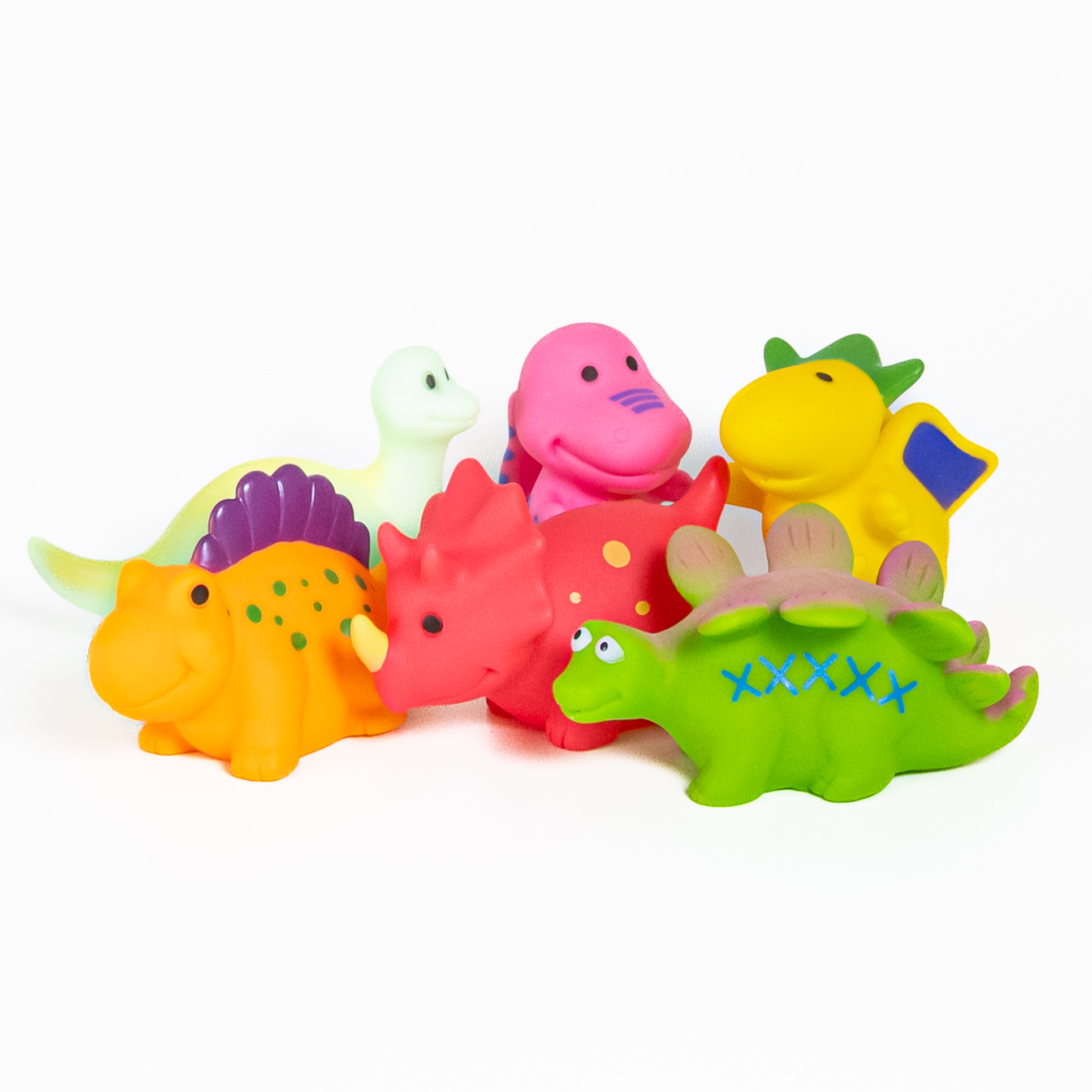 Bath Dino – Suitable for Children from 6 Months and Up - -12pcs