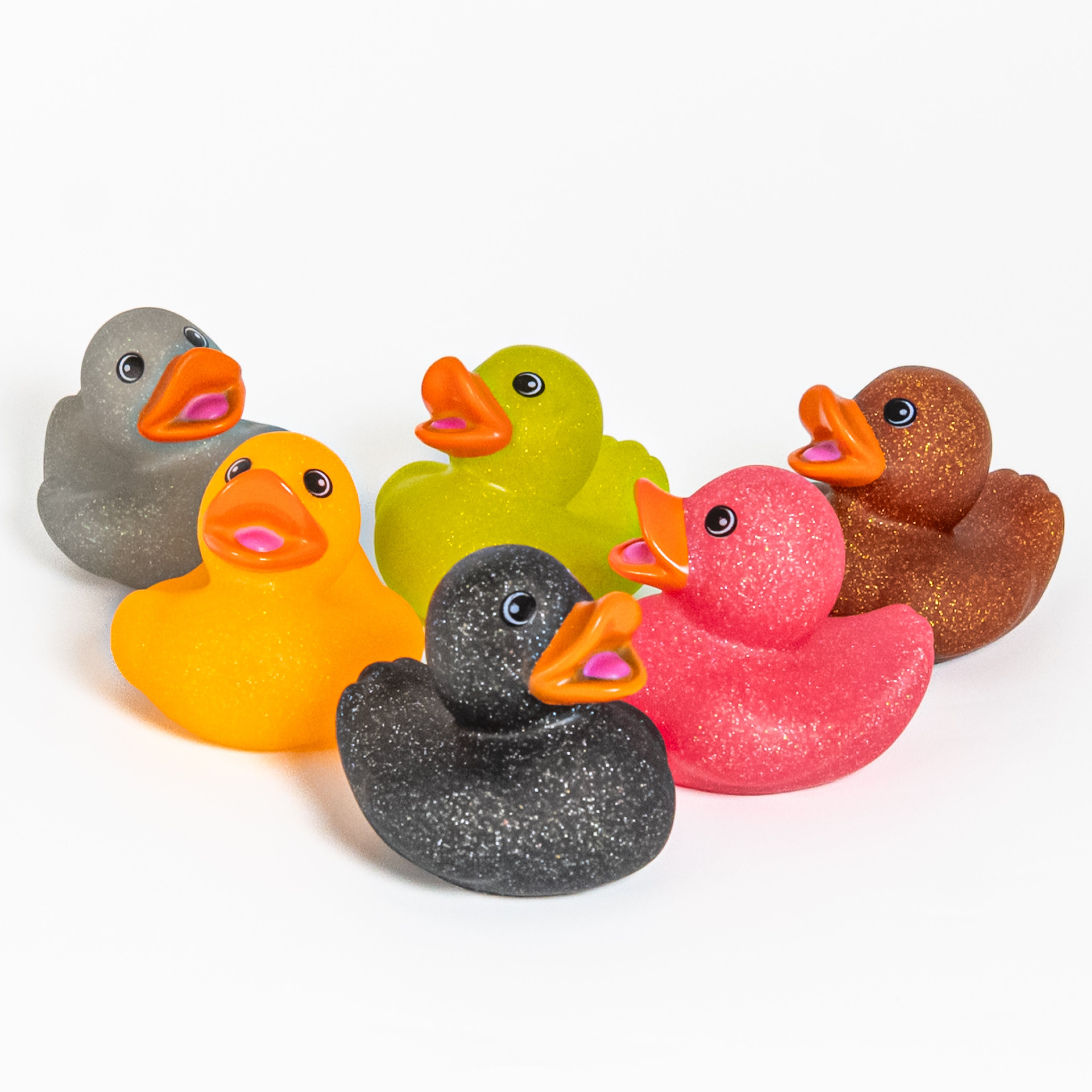 Glitter Bath Ducks – 12 pcs  Suitable from 6 Months