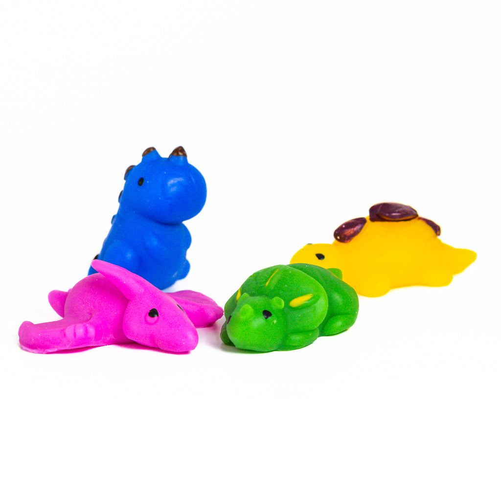 Super bløde mini-dinosaurer - 40 stk