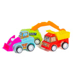 Larger Pullback Work Vehicles  27pcs