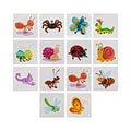 Happy insect tattoos – 100 pcs