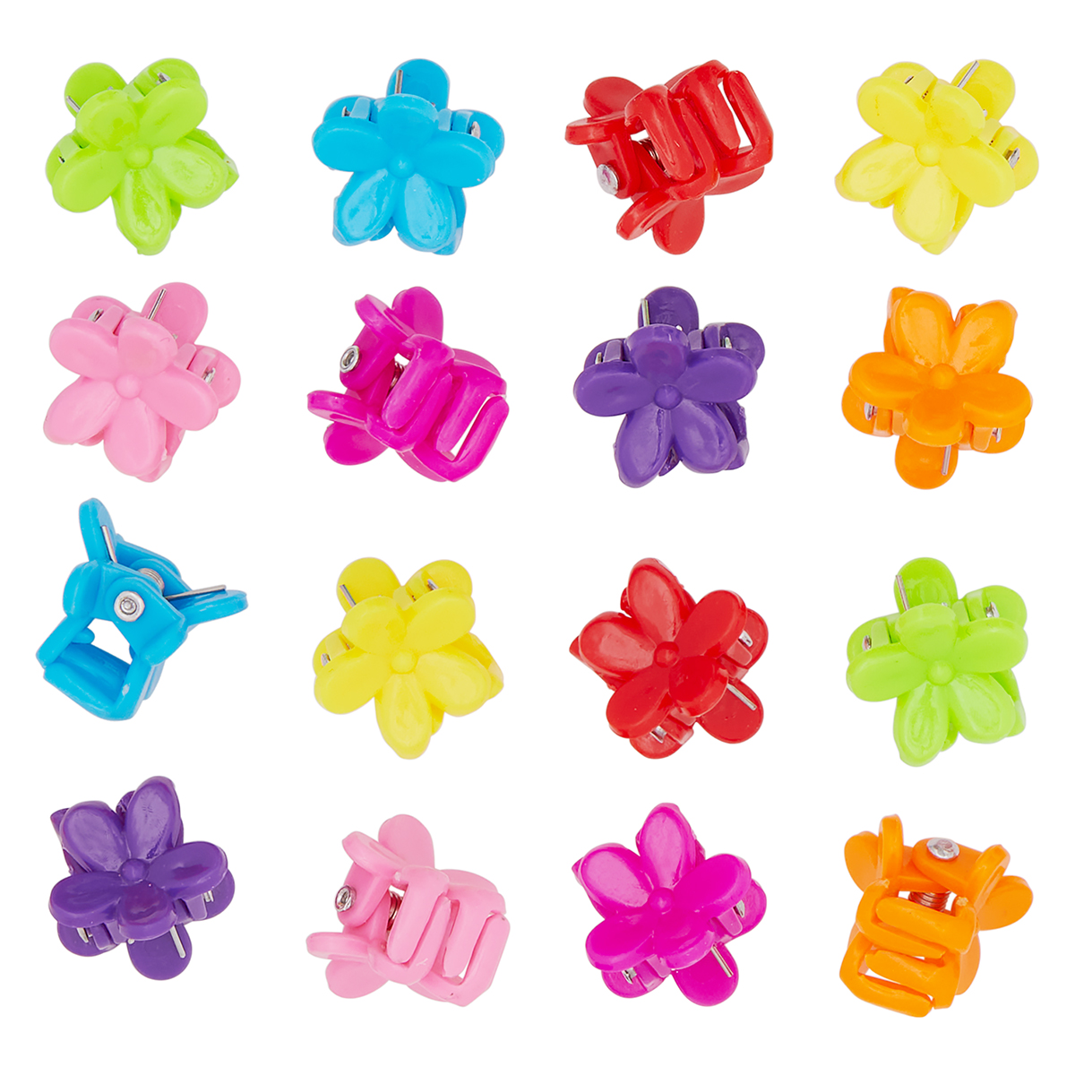 Small Flower Hair Clips – 100 pcs