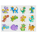 Happy Dragon tattoos 100pcs