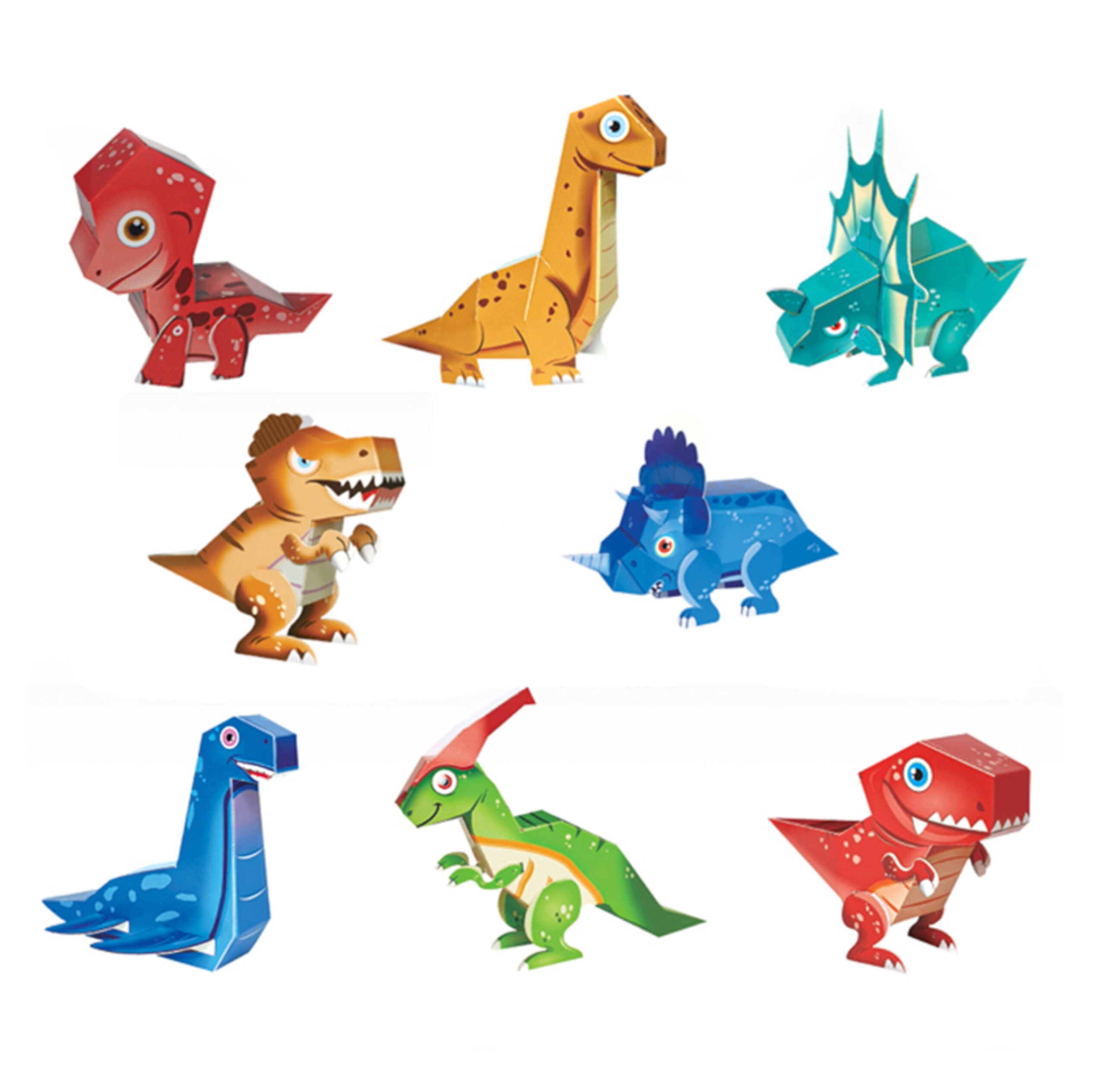 Jurassic aktivitetspark 3D-puslespil – 24 stk