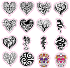 Cool Tattoos – 100 pcs