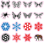 Cool Tattoos – 100 pcs