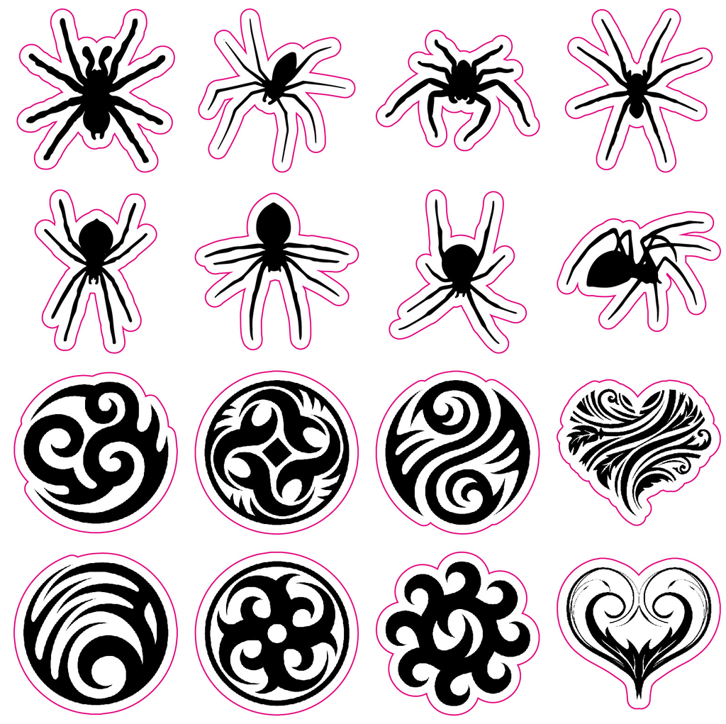 Cool Tattoos – 100 pcs