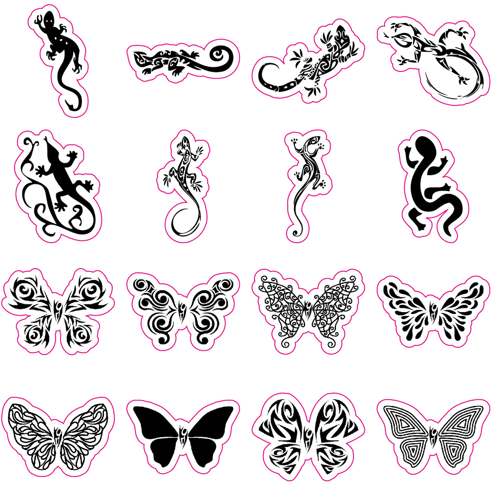 Cool Tattoos – 100 pcs
