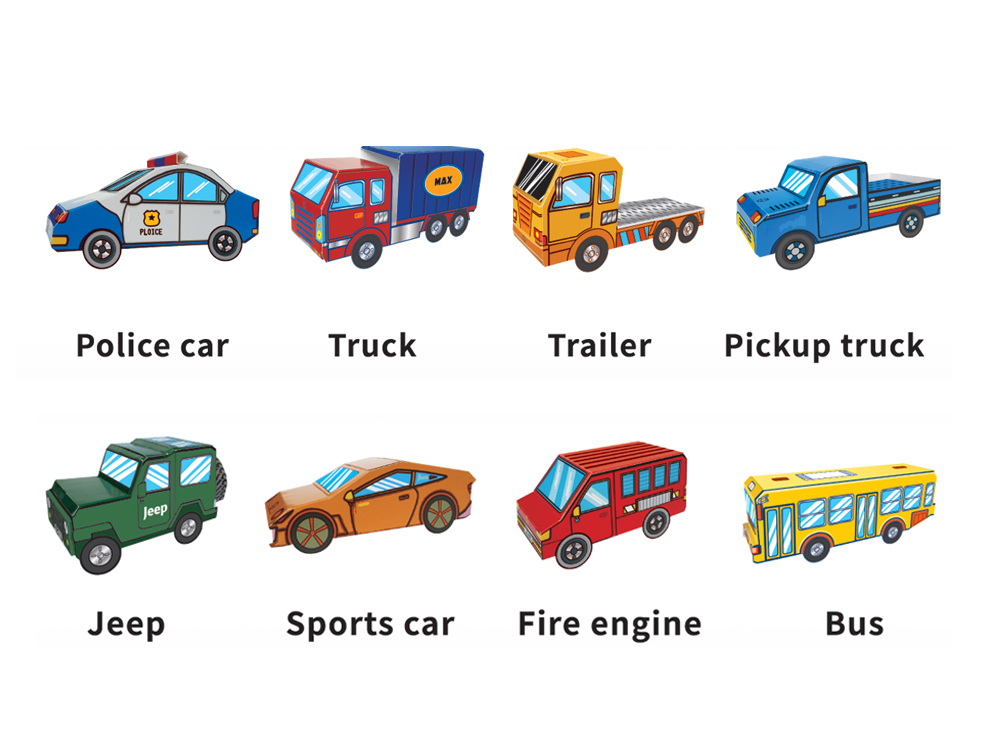 MotorMix 3D Puzzles – 24 pcs