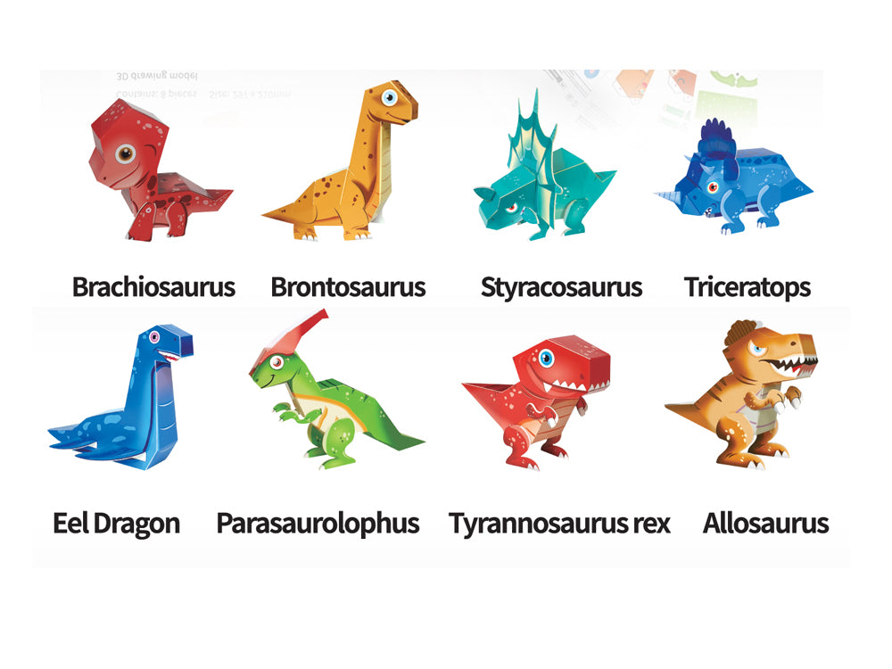 Jurassic aktivitetspark 3D-puslespil – 24 stk
