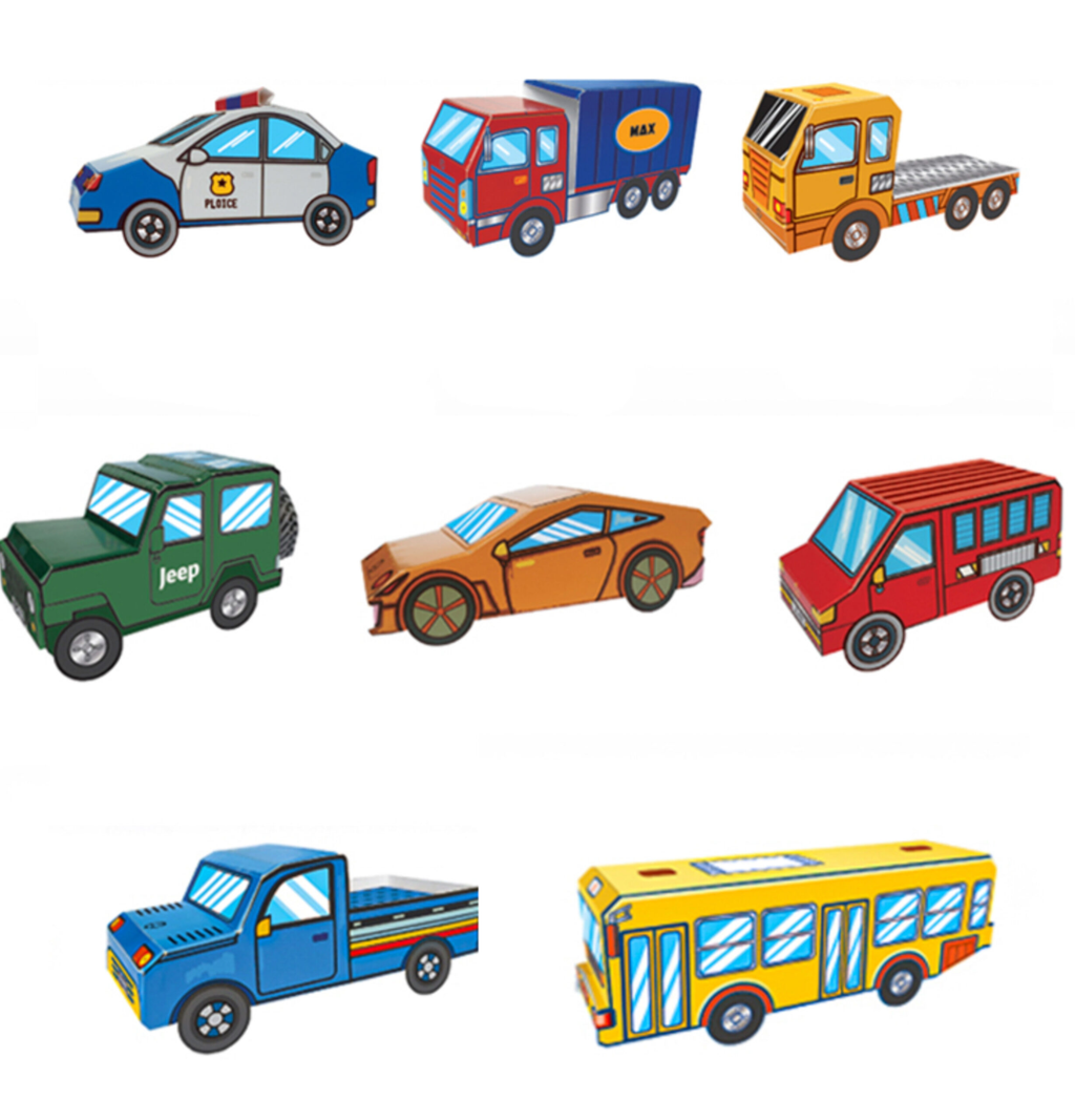 MotorMix 3D Puzzles – 24 pcs