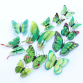 Butterfly 2 layer magnet/stickers – 12 pcs no: 5
