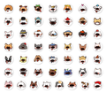 Stickers op rol met honden 200 stuks